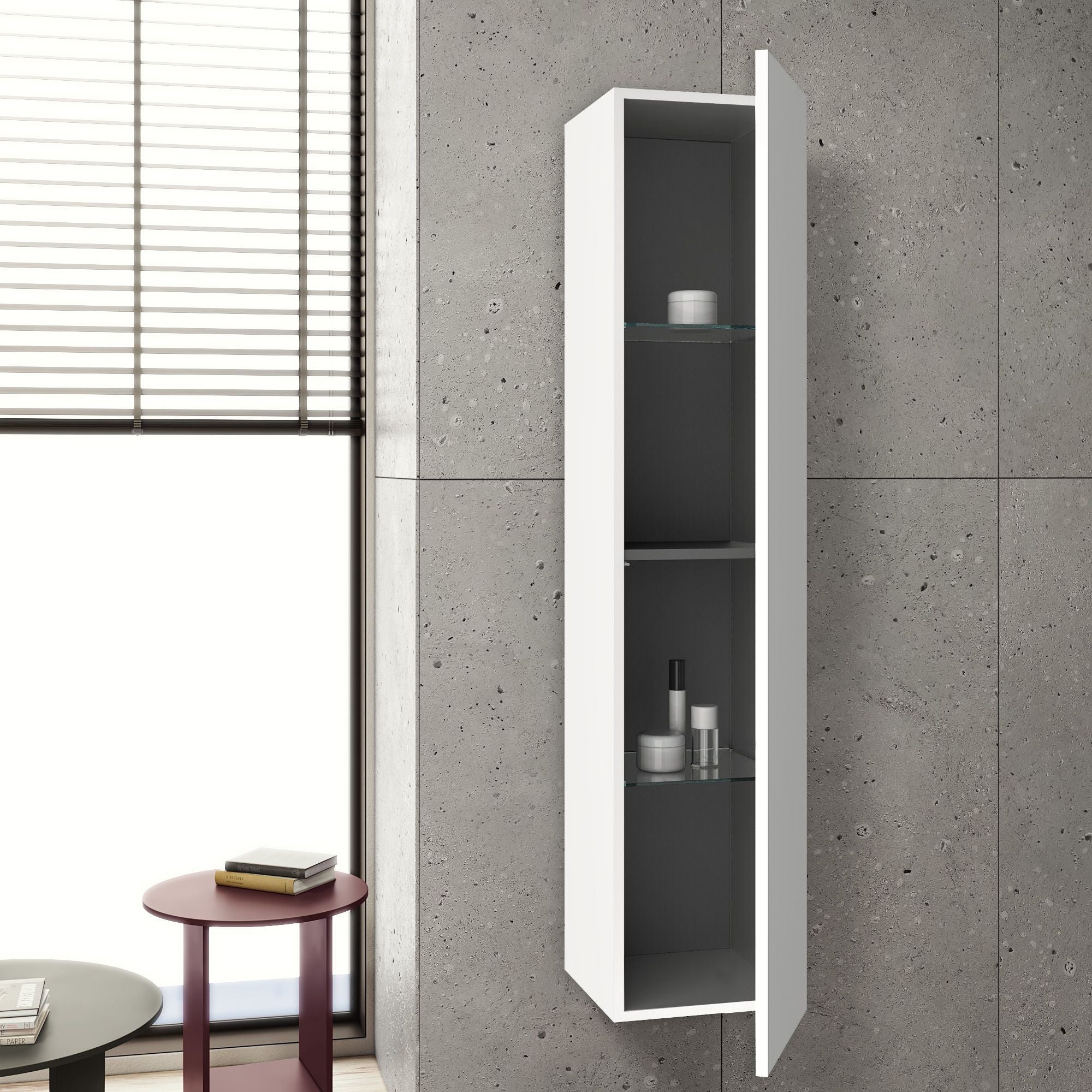 Colonna PHOEBE | Bianco opaco