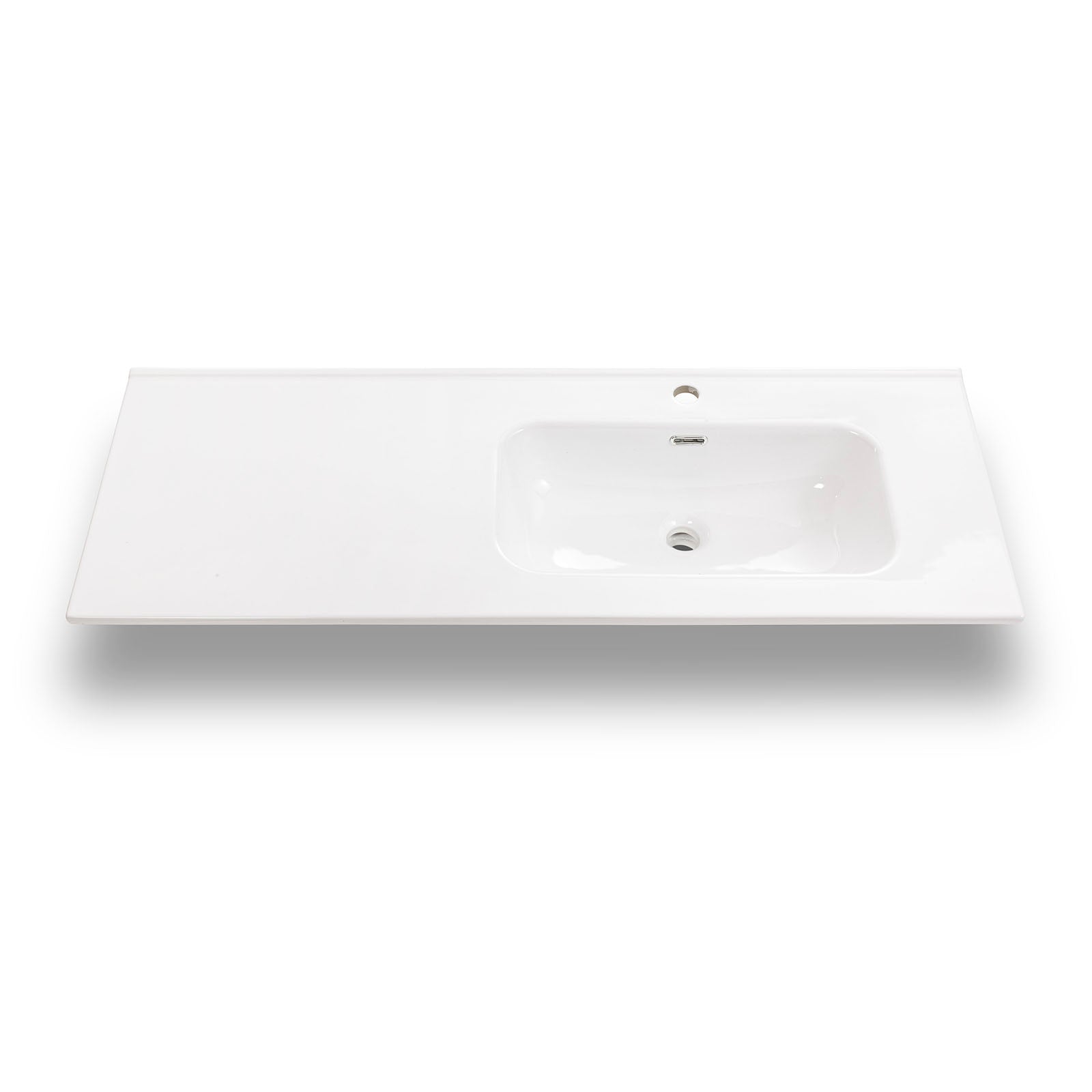 Lavabo da incasso vasca destra CROSS | Bianco