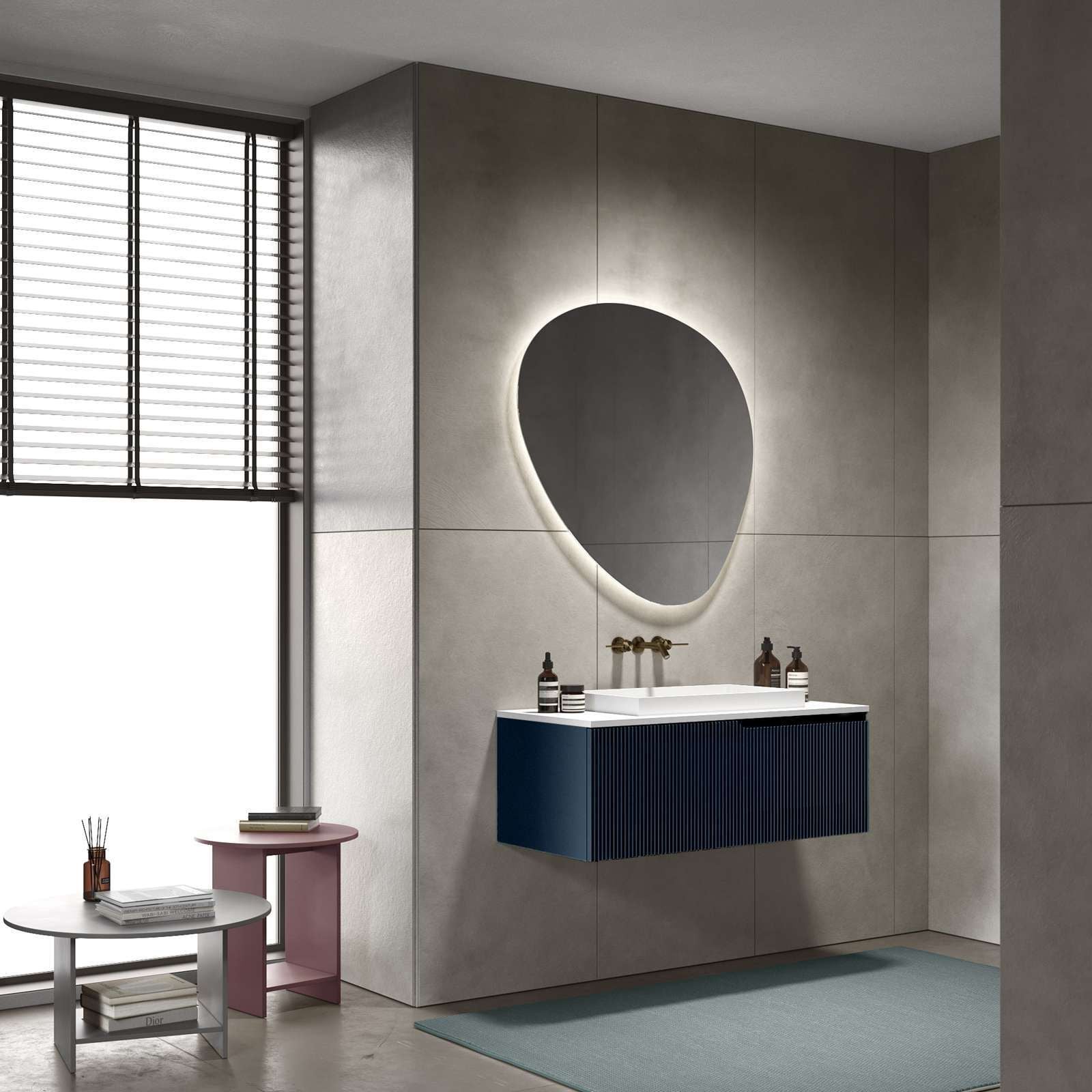 Composizione 3 pezzi EUPORIA-36 | Blu