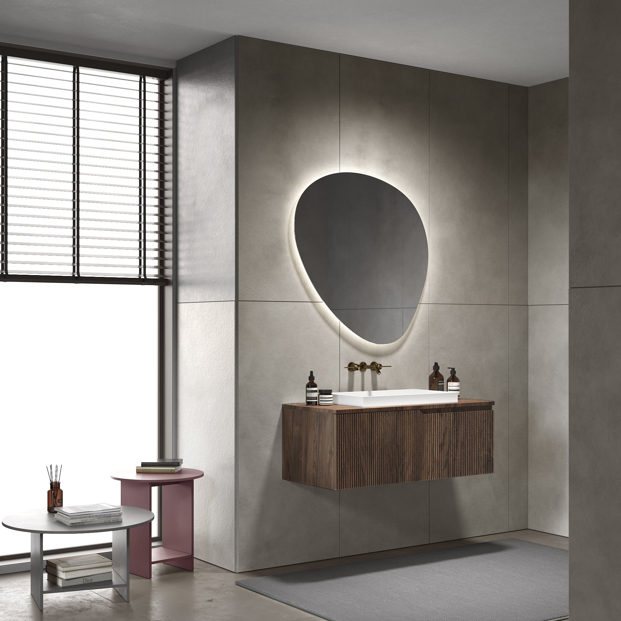 Composizione 3 pezzi EUPORIA-36 | Rovere rio