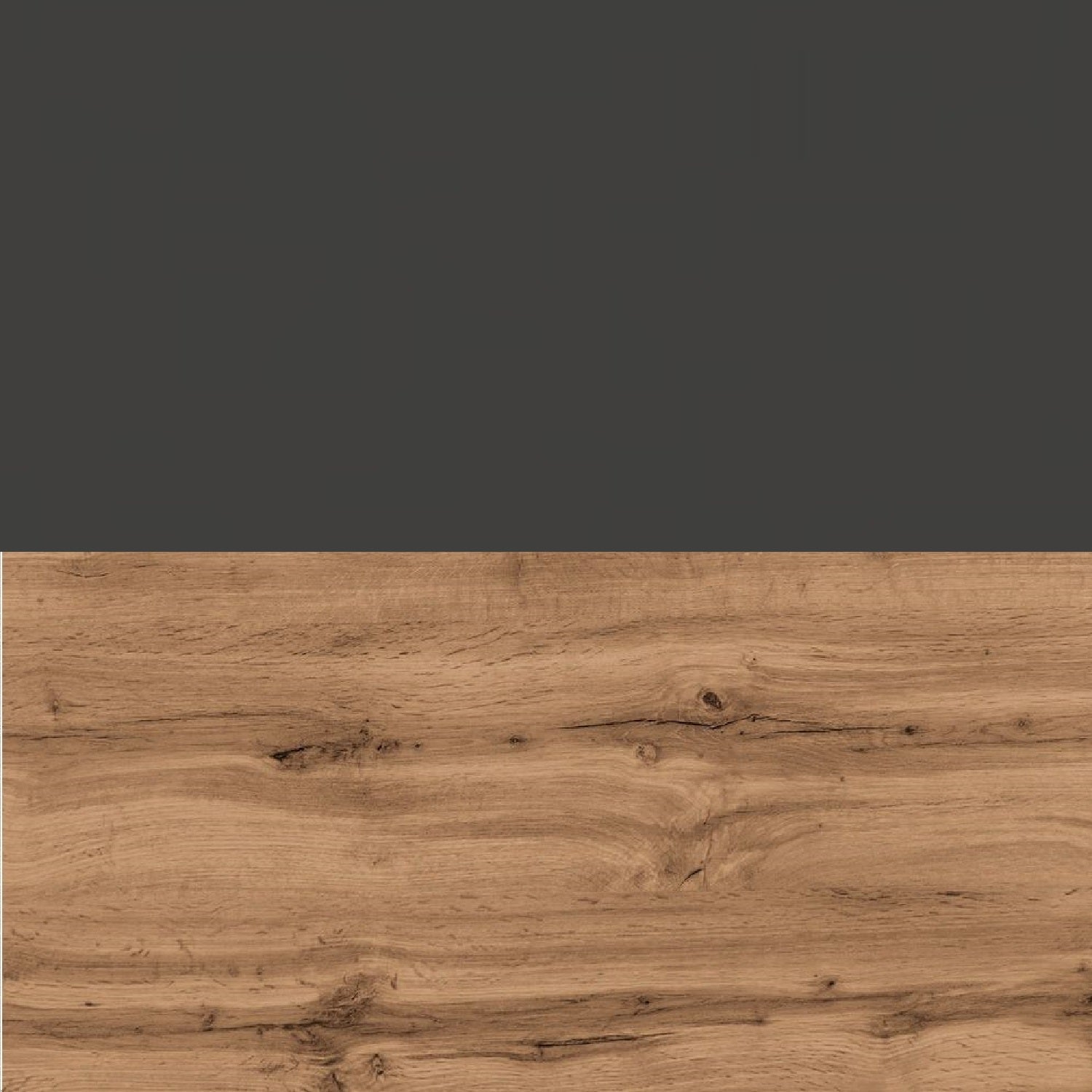 Composizione 4 pezzi EUPORIA-52 | Antracite/Quercia