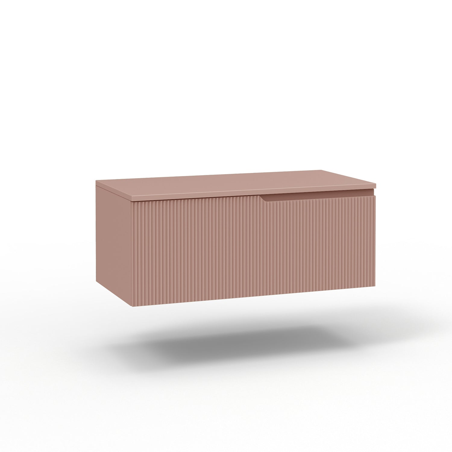 Composizione 4 pezzi EUPORIA-52 | Rovere miele/Rosa cipria
