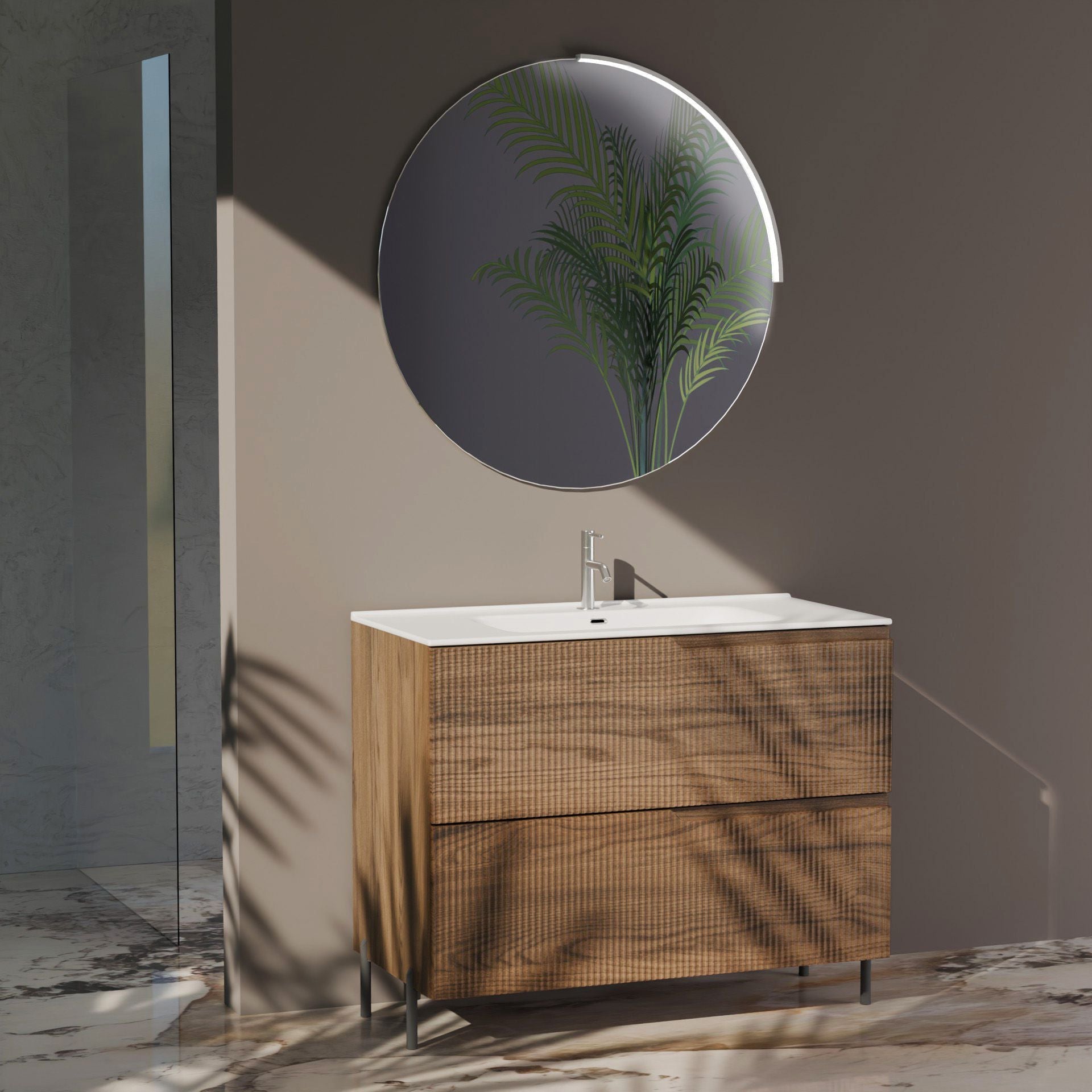Composizione a terra EUPORIA-74 | Rovere rio