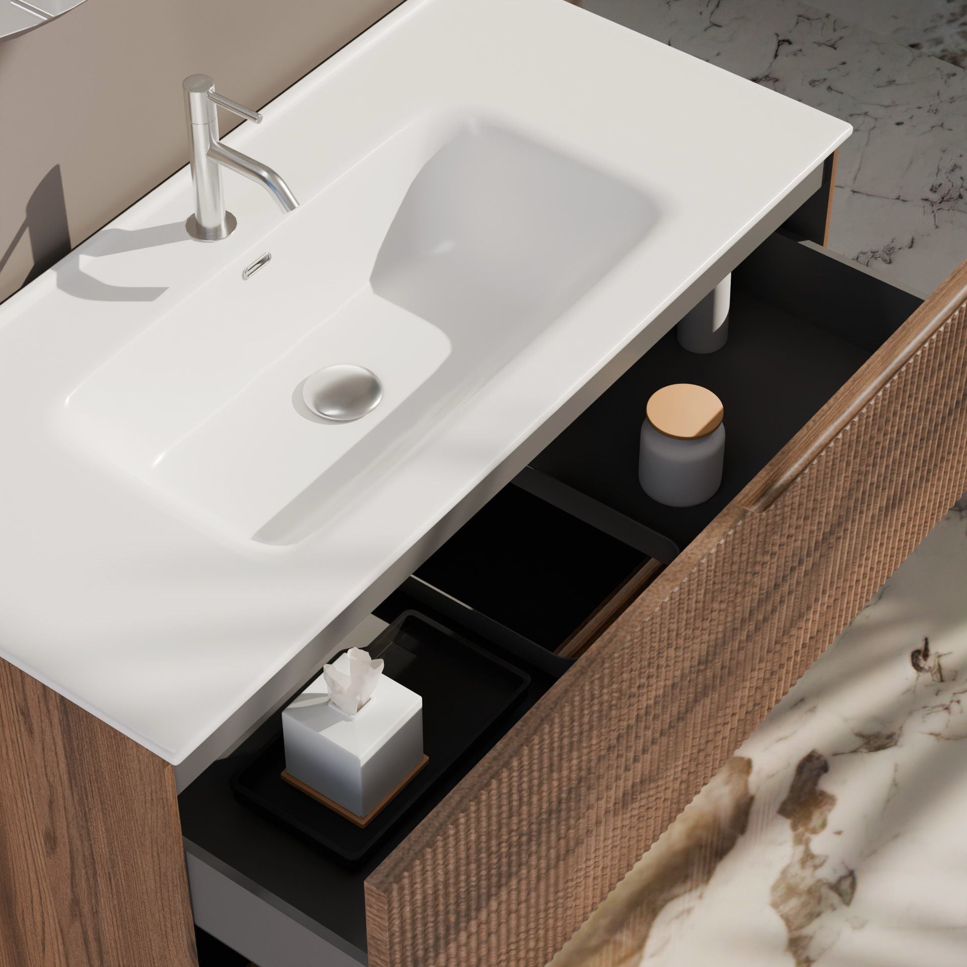 Composizione a terra EUPORIA-74 | Rovere rio